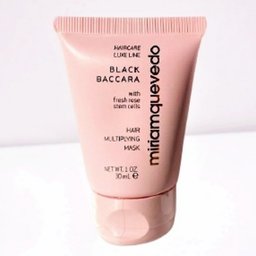 **5/$25** BEAUTY – MIRIAM QUEVEDO Black Baccara Hair Multiplying Mask